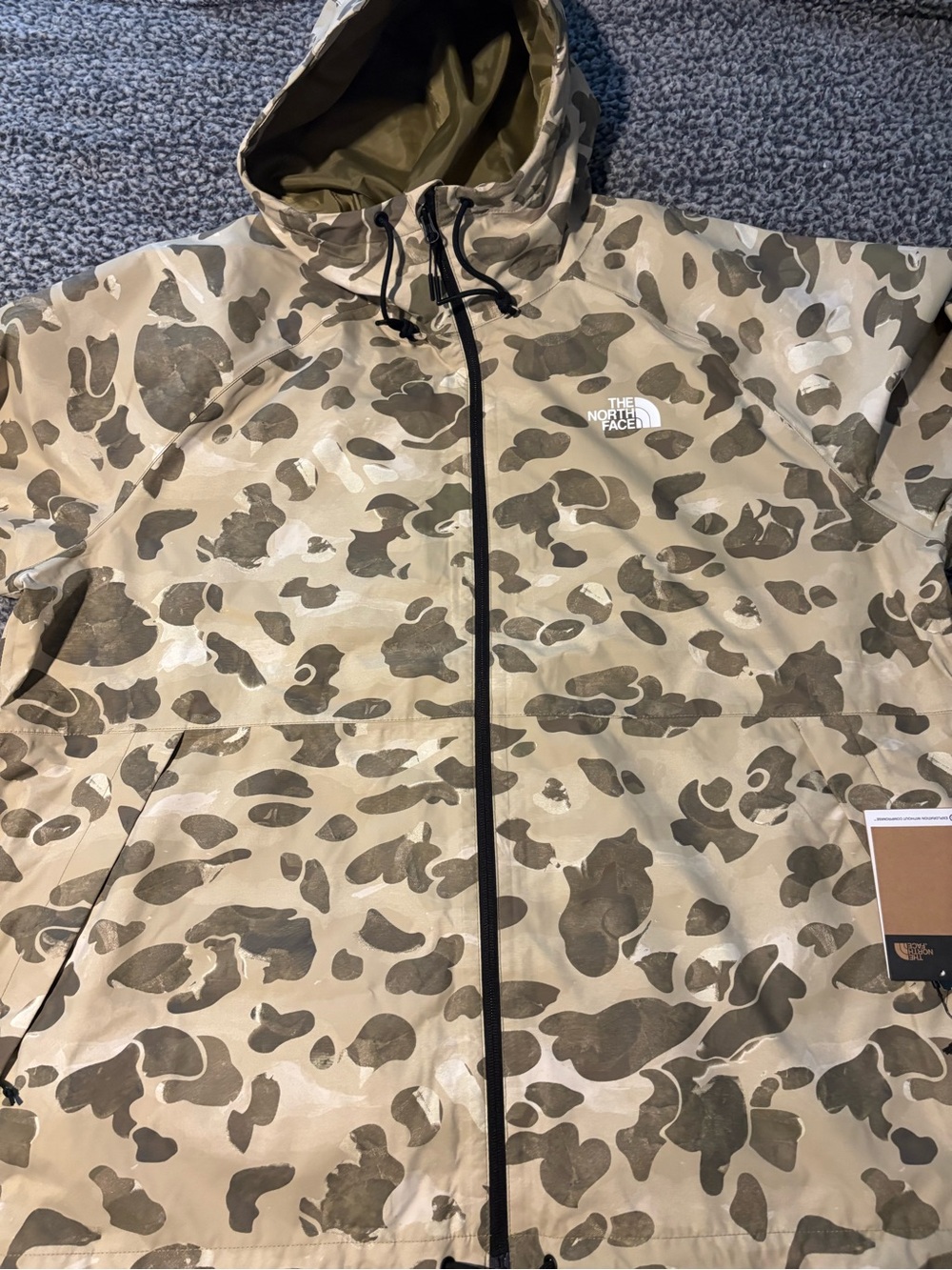 The North Face Men’s Size XXL Antora Rain Hoodie in Cedar Heritage color NWT!